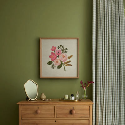 Rose Botanical Framed Art Print - Rug & Weave