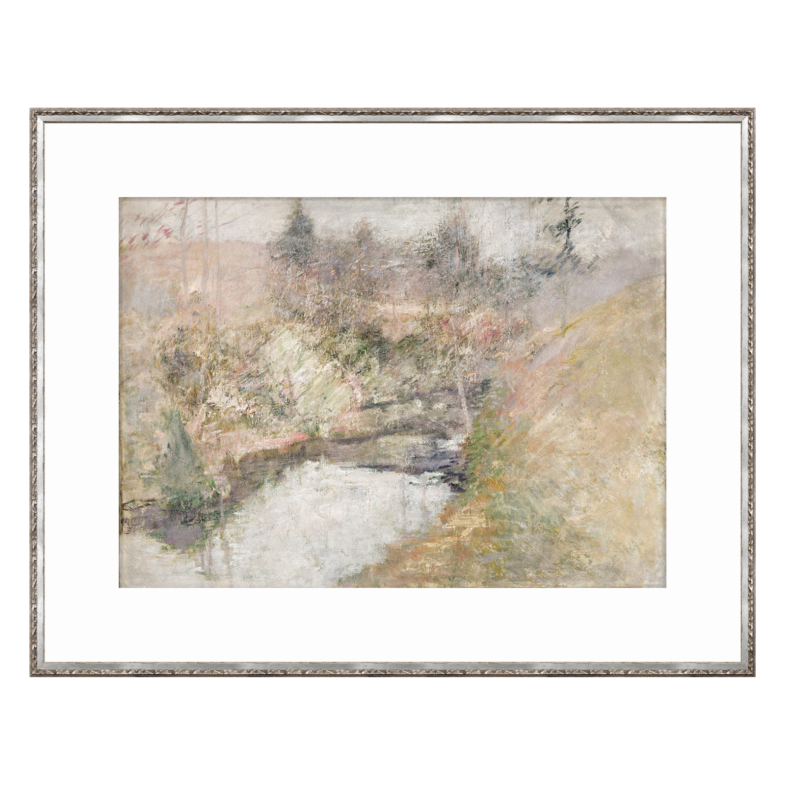 "Hidden Pond" Framed Art Print, Large