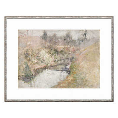 "Hidden Pond" Framed Art Print - Rug & Weave
