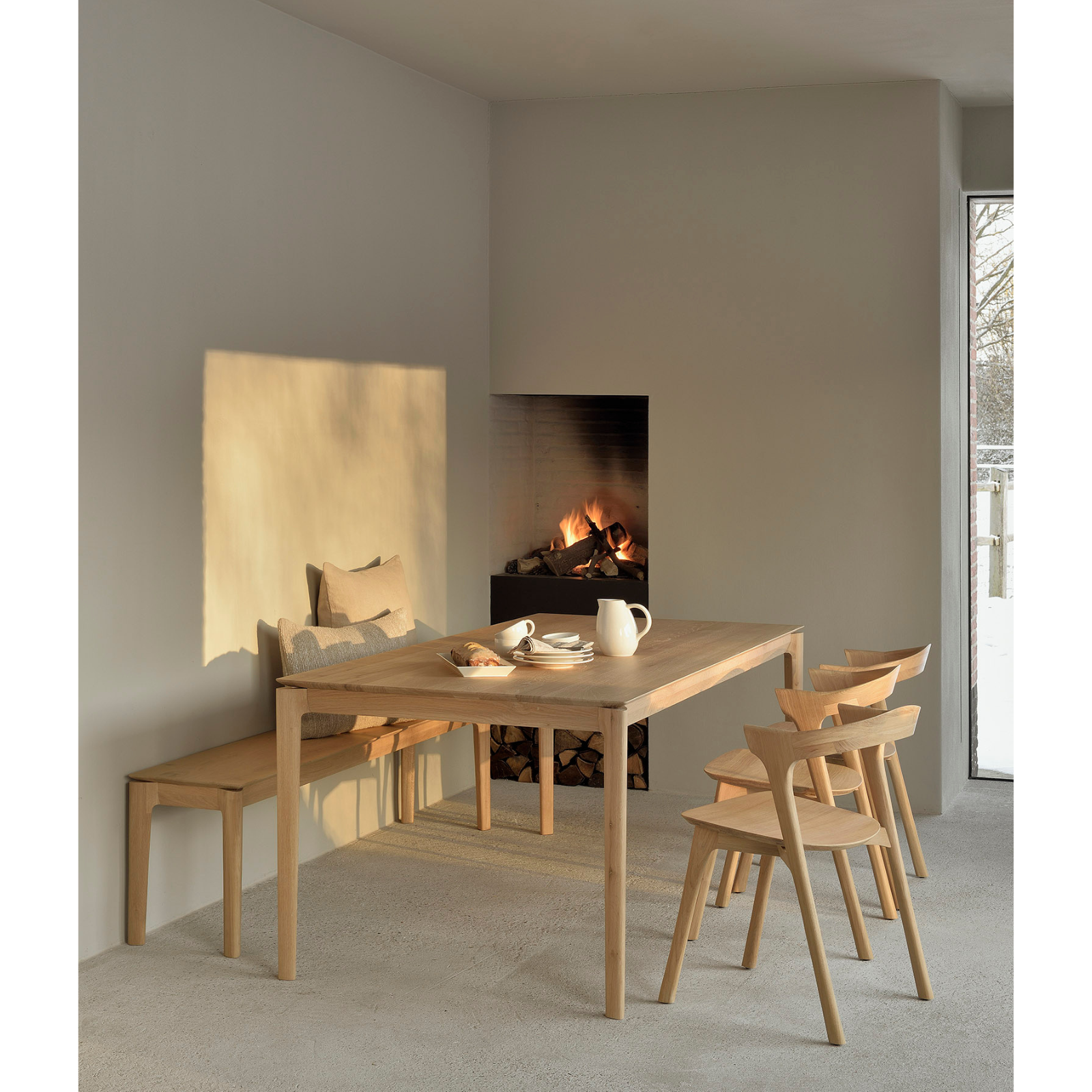 Bok 87” Dining Table 9 - b - FURNITURE - dining table - rectangle Ethnicraft