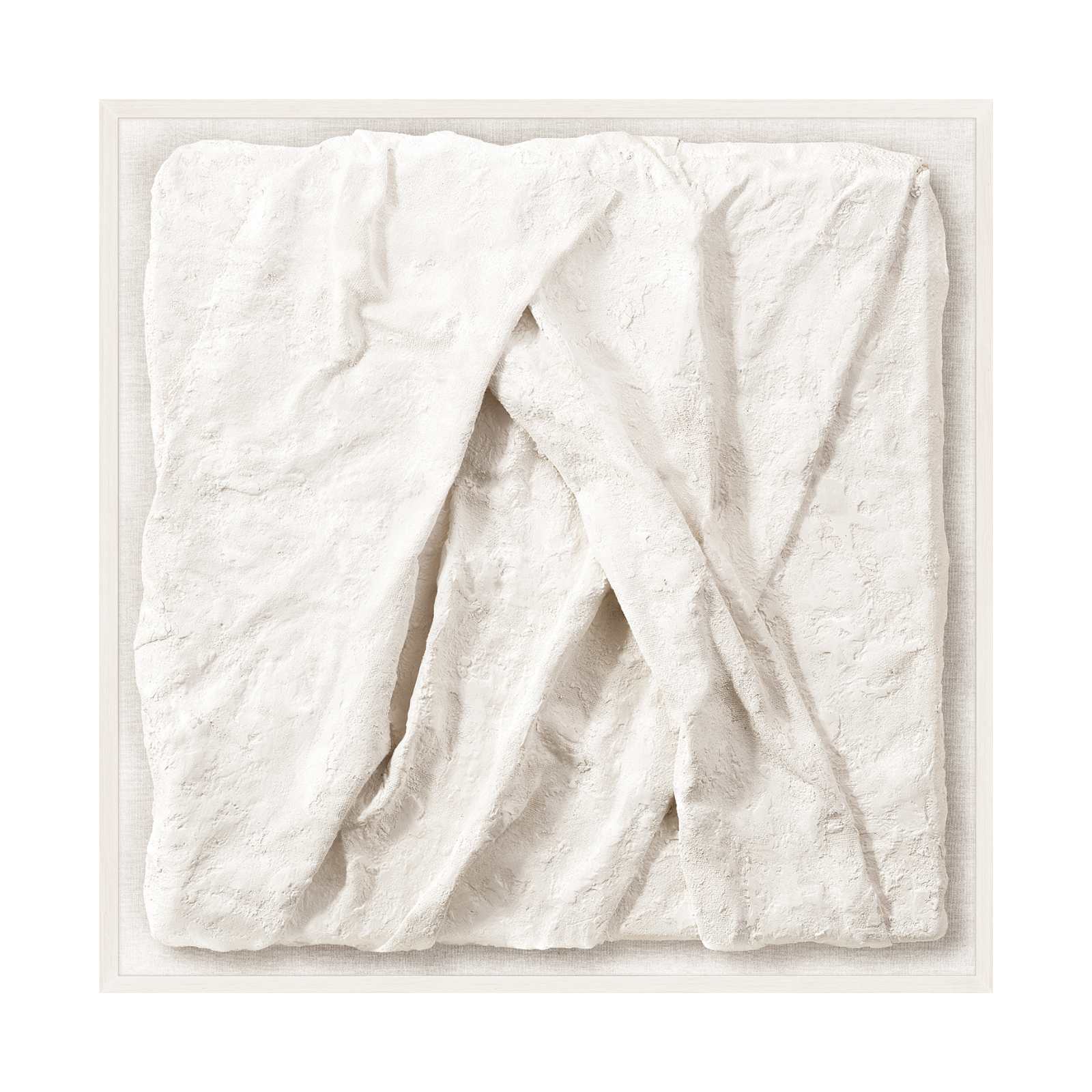 "Textured Drape I" Framed Art Print