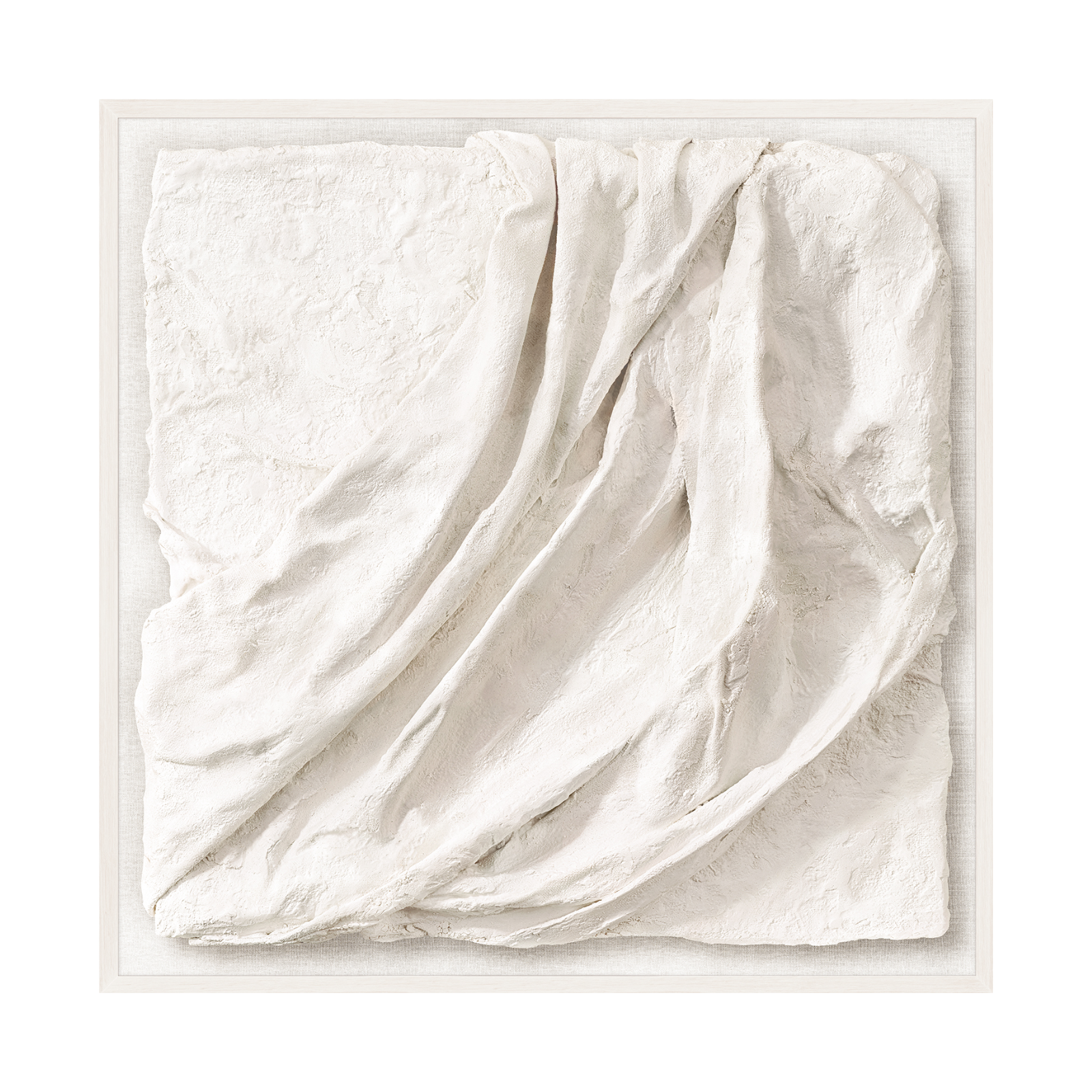 "Textured Drape II" Framed Art Print