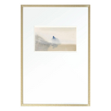 Cobalt Horizon I Framed Art Print - Rug & Weave