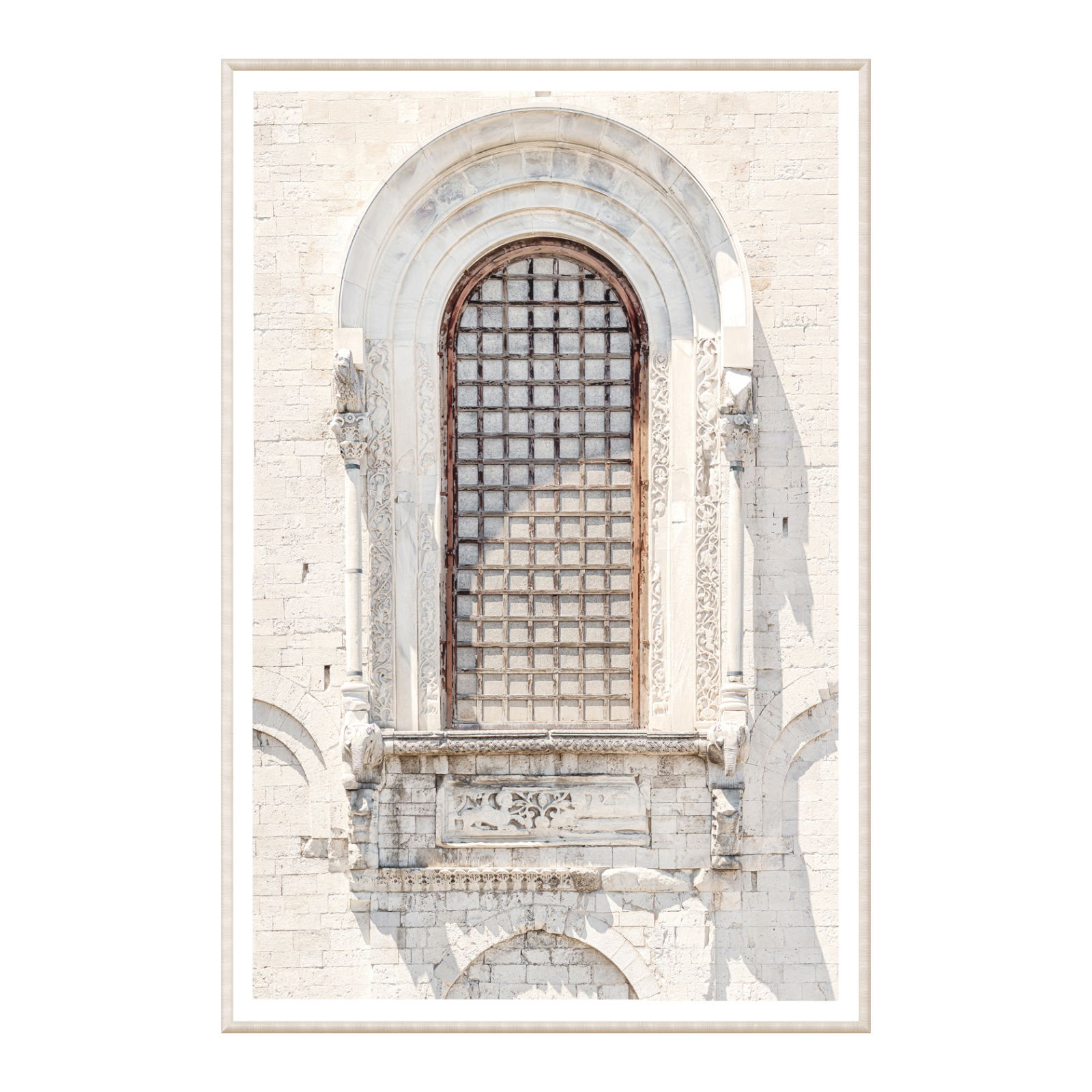 "Italian Window" Framed Art Print