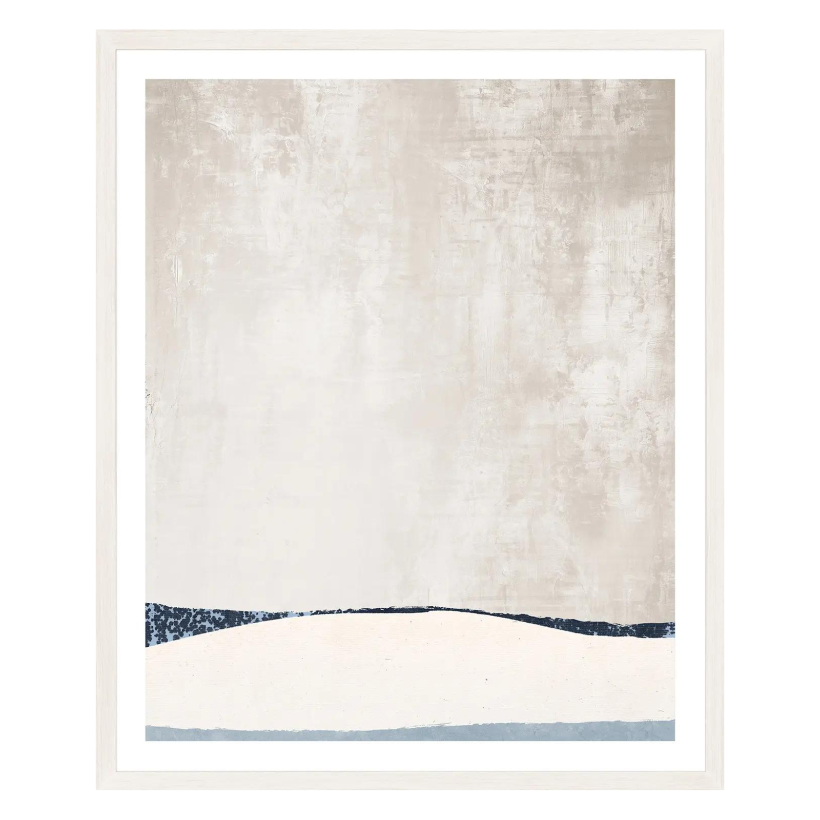 "Minimal Coastal Landscape" Framed Art Print