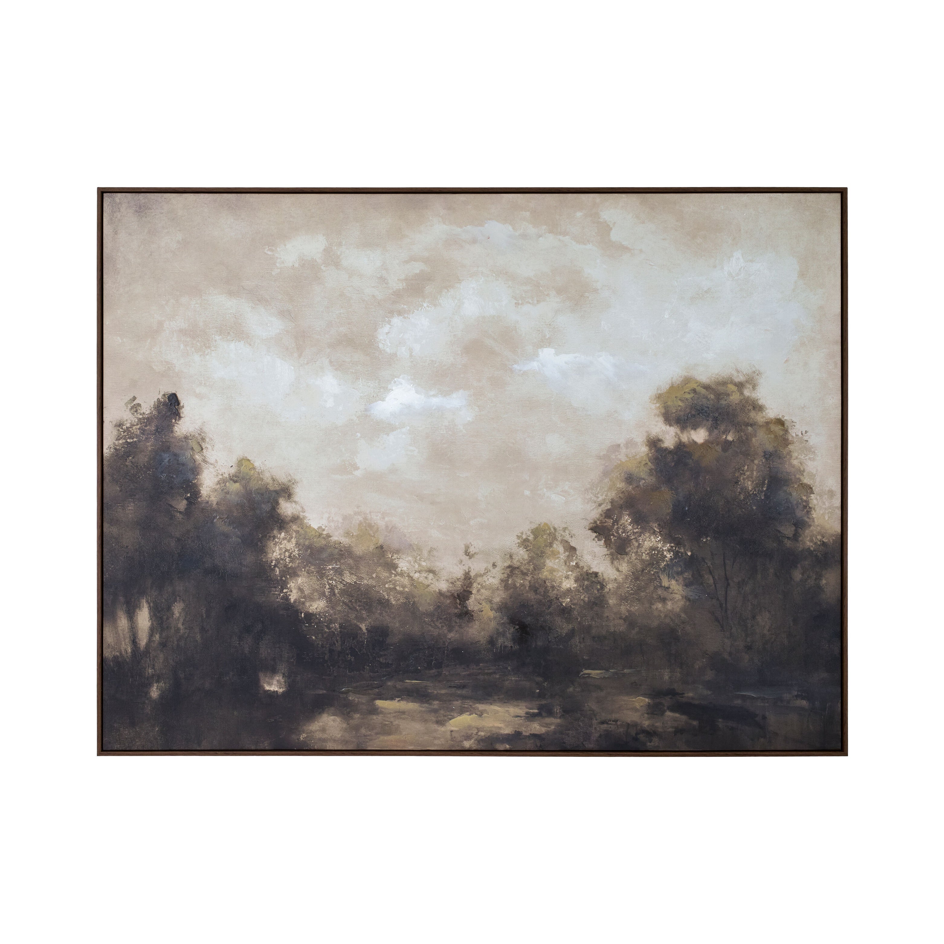 "Lassenne" Framed Canvas ART - Framed Art Surya