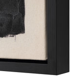 IN STORE - "Ecru & Ink" Framed Canvas Set ARTWORK - in store Renwil