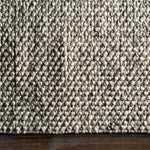Lucy Charcoal Handwoven Rug RUGS - wool Surya