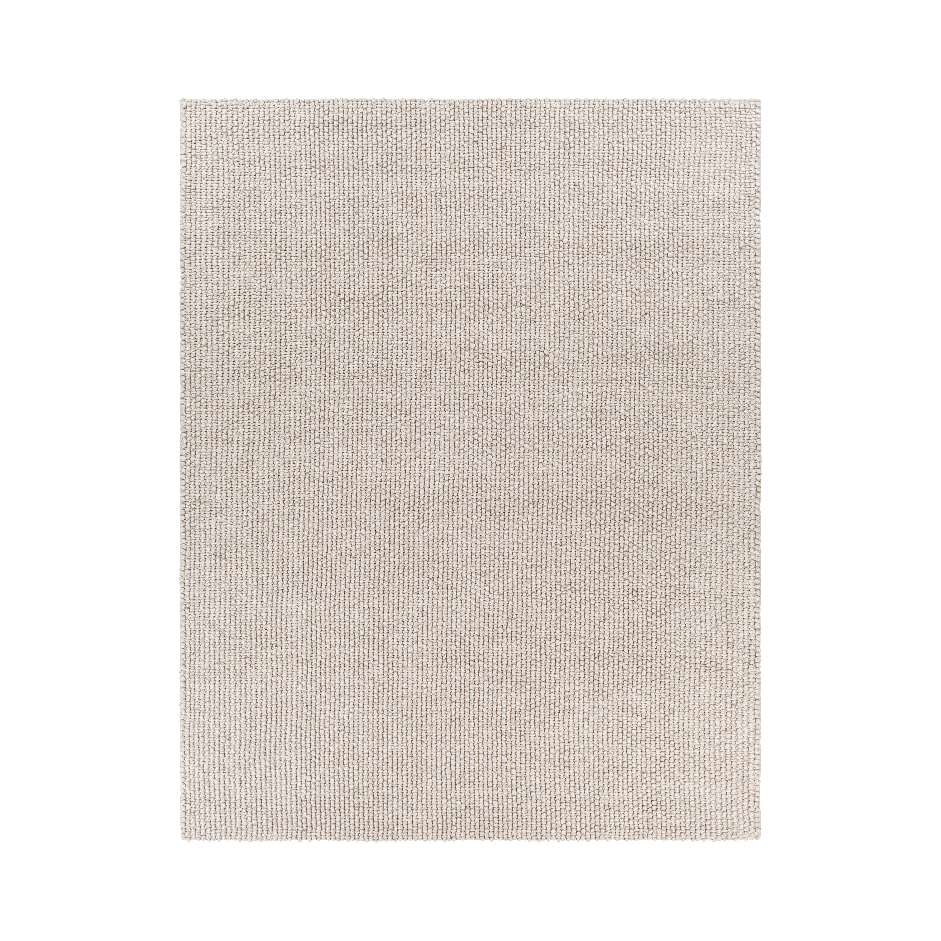 Lucy Light Grey Handwoven Rug RUGS - wool Surya