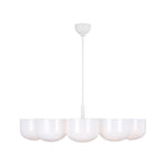Cheverny Large Chandelier LIGHTING - chandelier Visual Comfort Matte White
