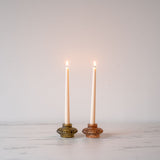 Ribbed Glass Candle Holder - Rug & Weave