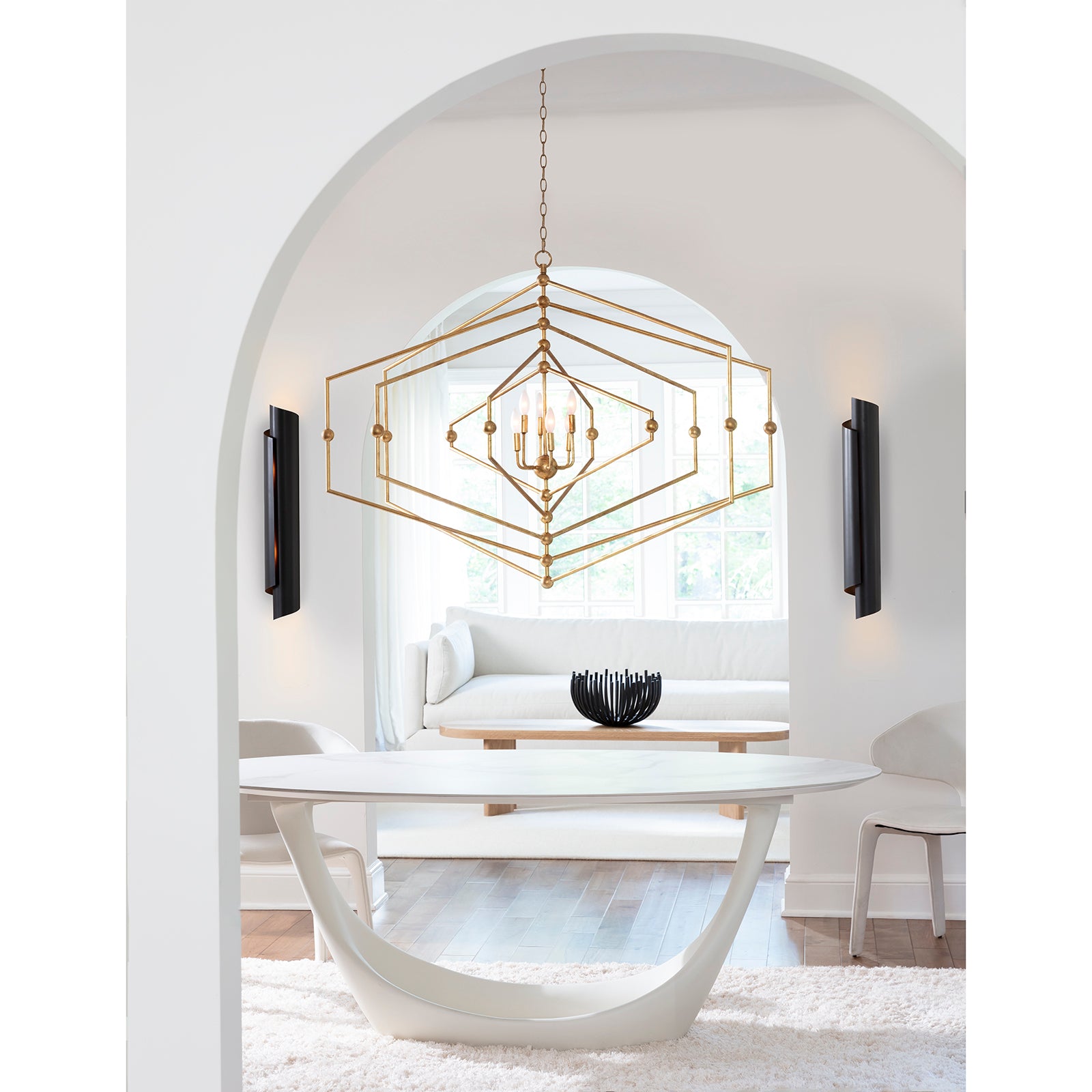 Flute Sconce (Oil Rubbed Bronze) Wall Sconces Regina Andrew