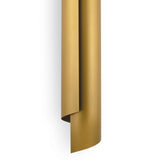 Flute Sconce (Natural Brass)