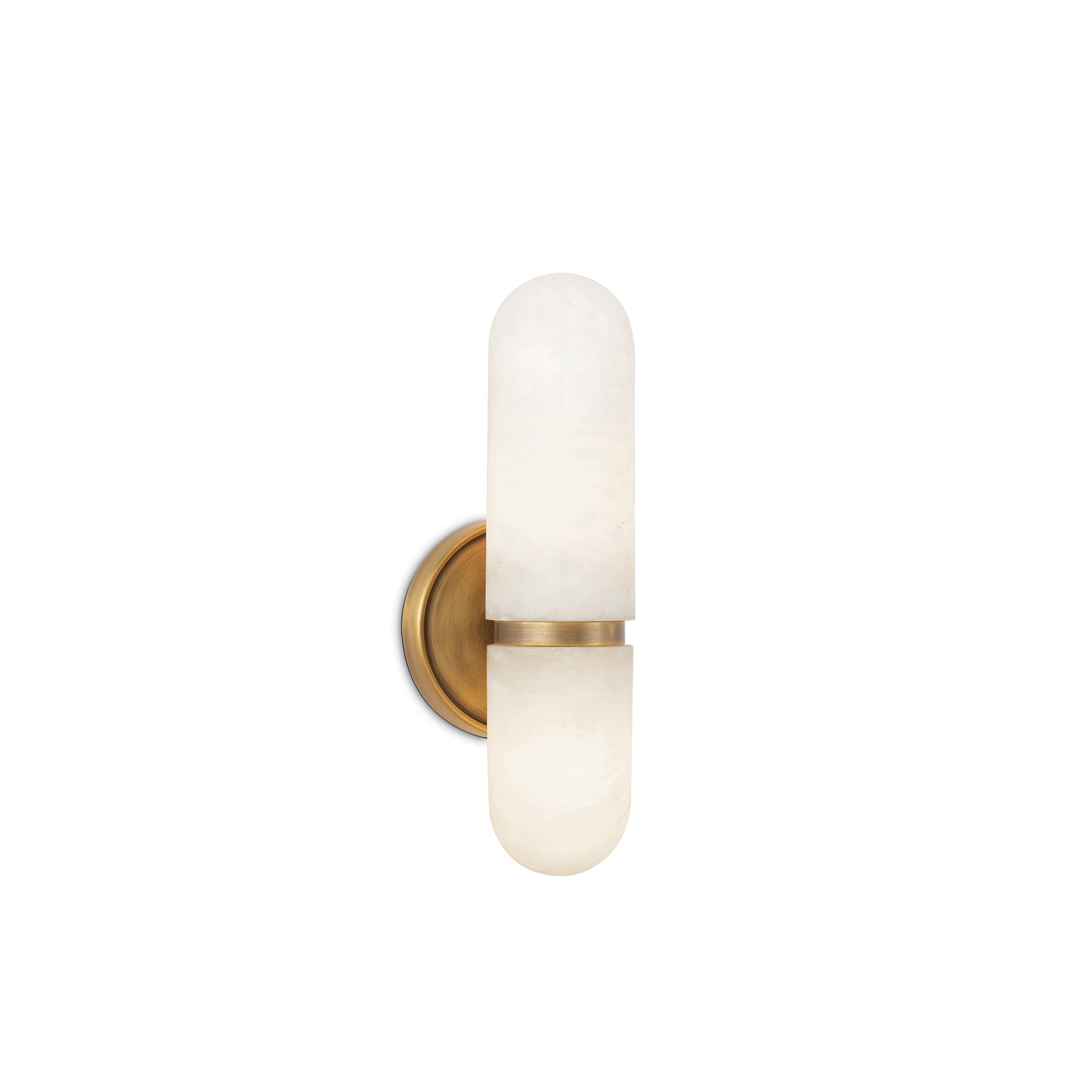 Salon Sconce Wall Sconces Regina Andrew Natural Brass Small