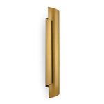 Flute Sconce (Natural Brass) - Rug & Weave