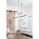 Talon Chandelier (Natural Brass)