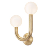 Happy Sconce Right Side (Natural Brass)