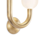 Happy Sconce Left Side (Natural Brass)