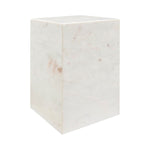 Medeira End Table FURNITURE - end table Surya White