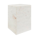 Medeira End Table FURNITURE - end table Surya White
