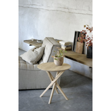 mikado side table oak - rug & weave