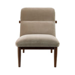 Marson Accent Chair FURNITURE - accent chair Surya Light Brown