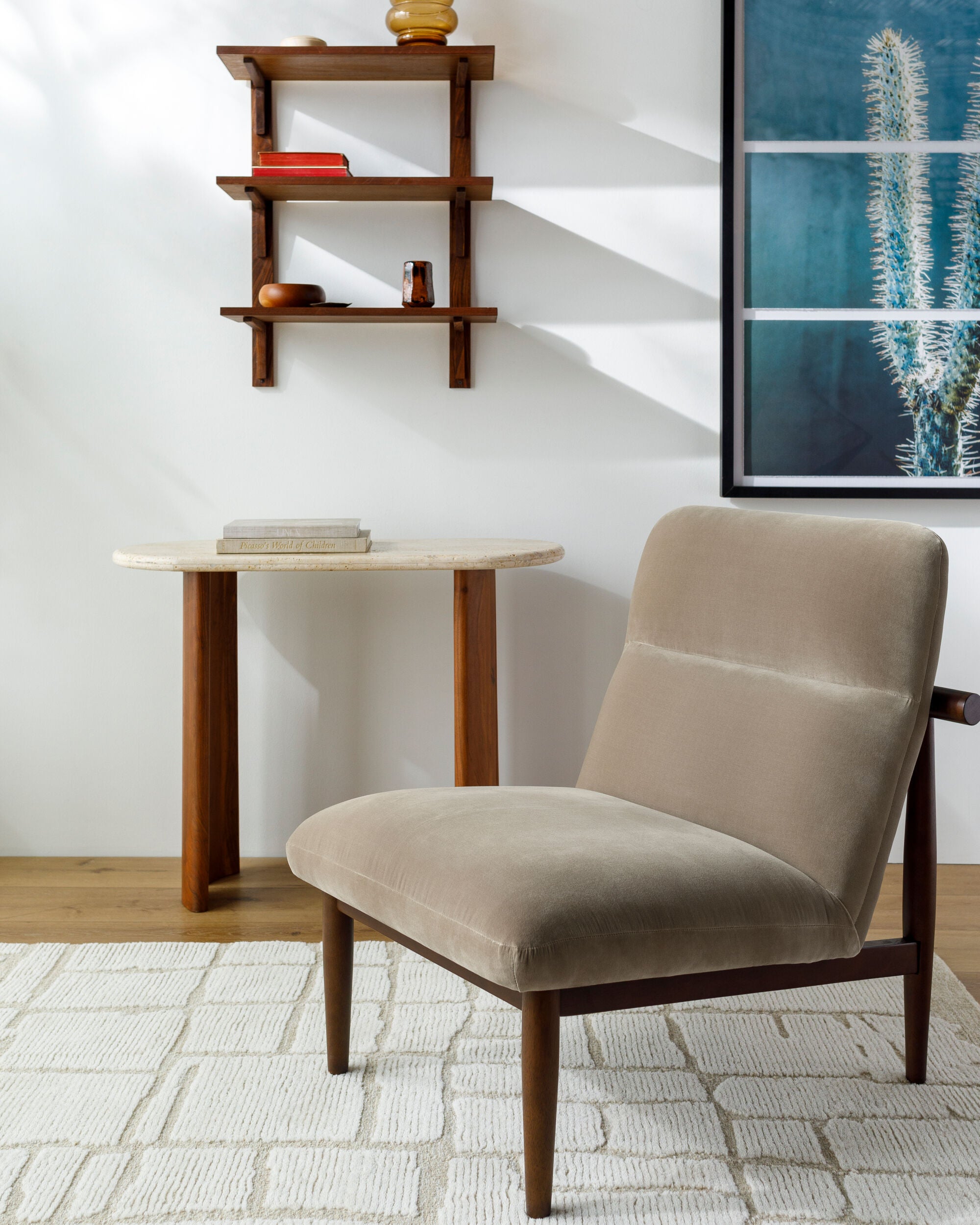 Marson Accent Chair FURNITURE - accent chair Surya