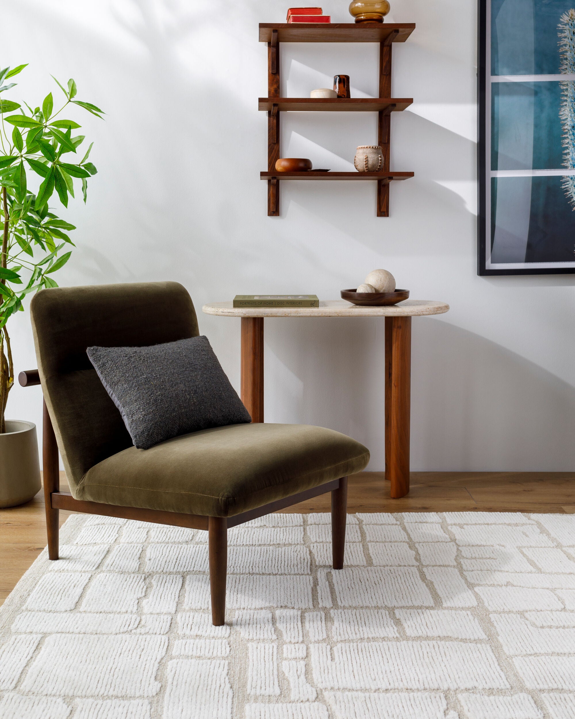 Marson Accent Chair FURNITURE - accent chair Surya