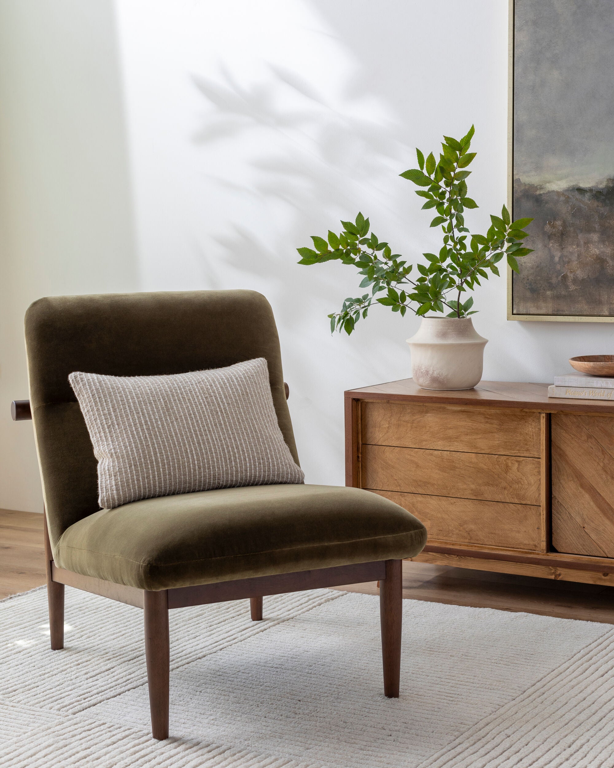 Marson Accent Chair FURNITURE - accent chair Surya