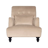 Marina Accent Chair FURNITURE - accent chair Surya Light Beige