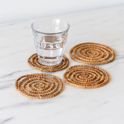 Palm Coasters Set - Rug & Weave