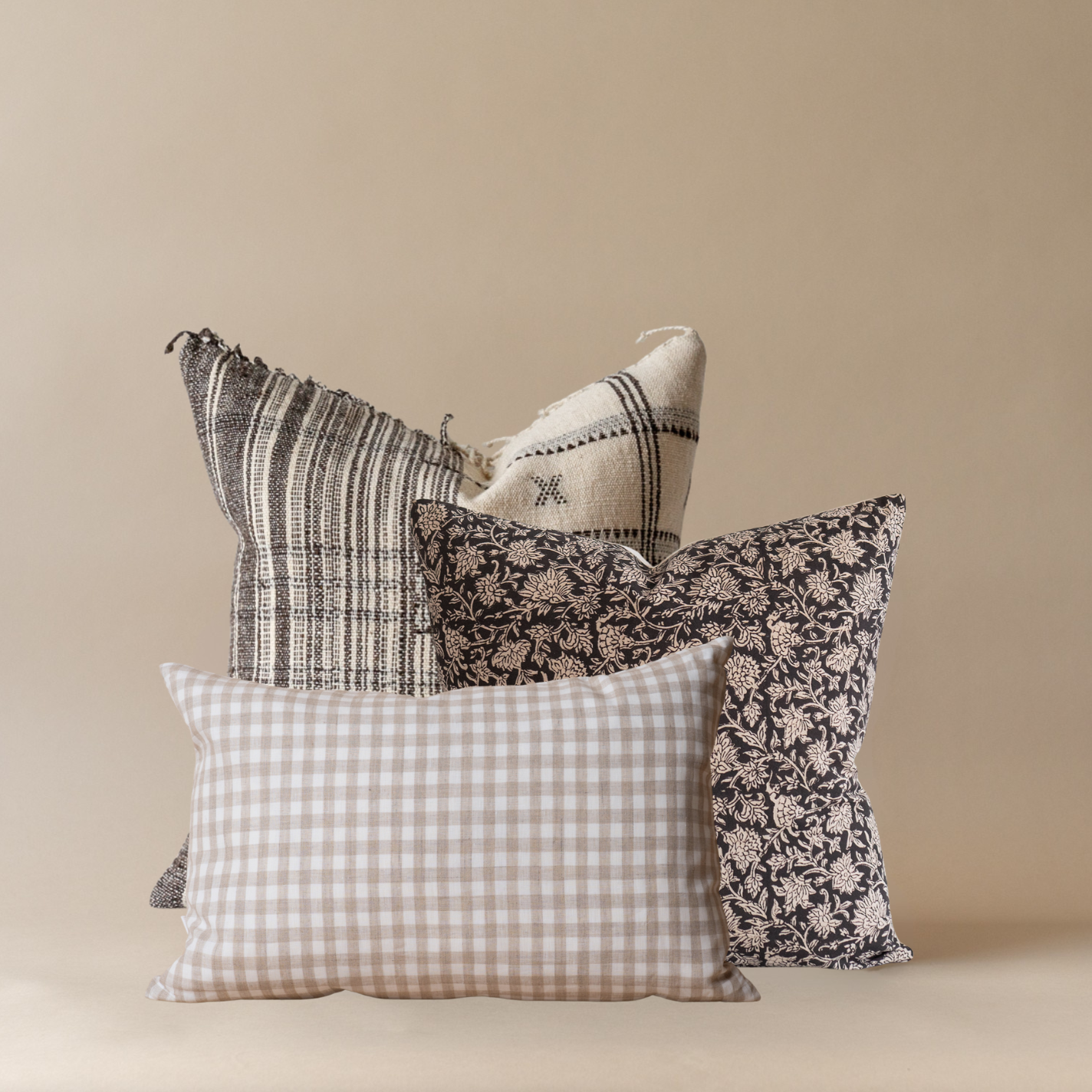Rowan Pillow Cover Combo 4 - PILLOWS - Pillow Combo Rug and Weave Pillows