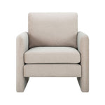 Nicolette Accent Chair FURNITURE - accent chair Surya Beige