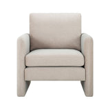 Nicolette Accent Chair FURNITURE - accent chair Surya Beige