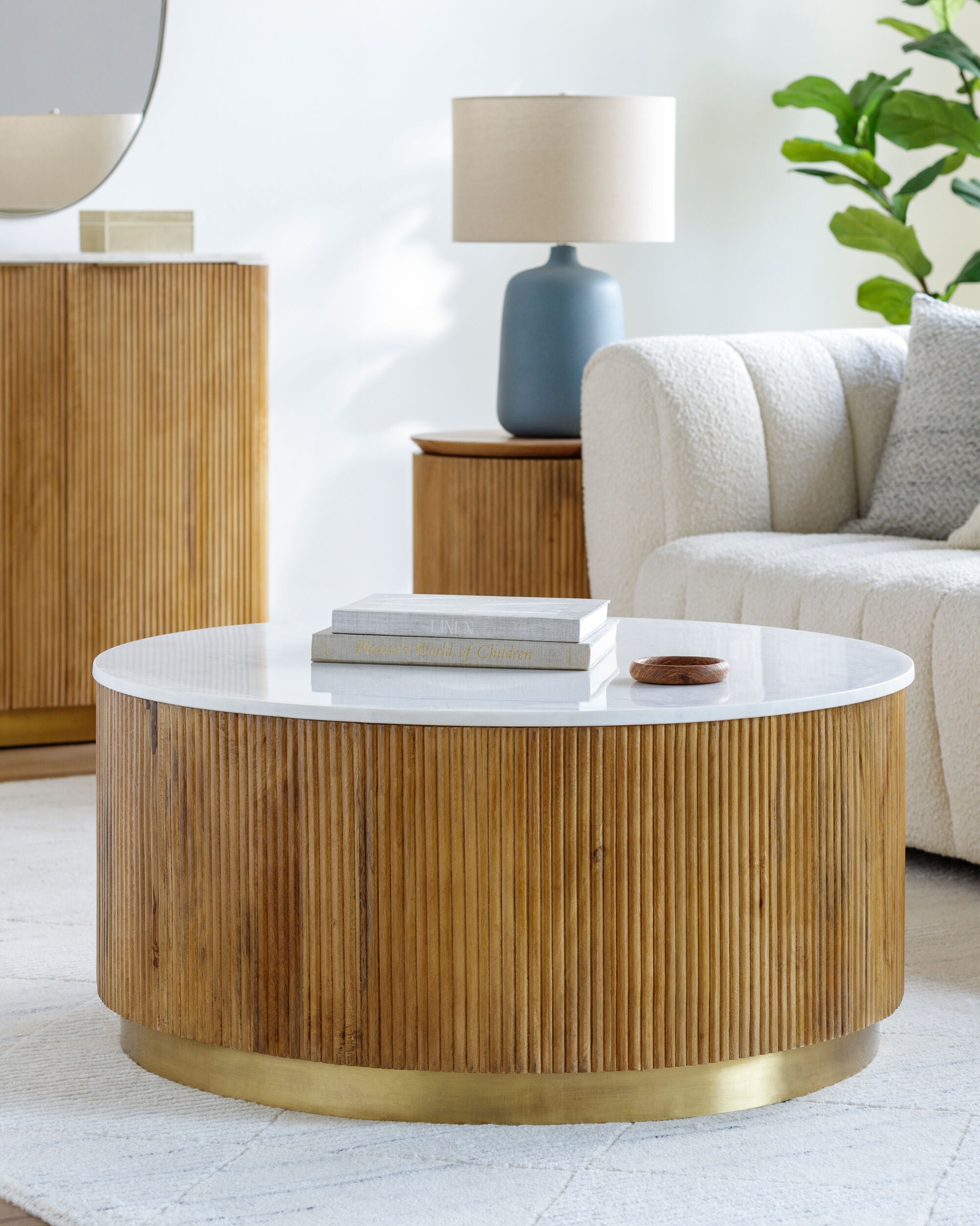 Nestor Coffee Table FURNITURE - coffee table Surya