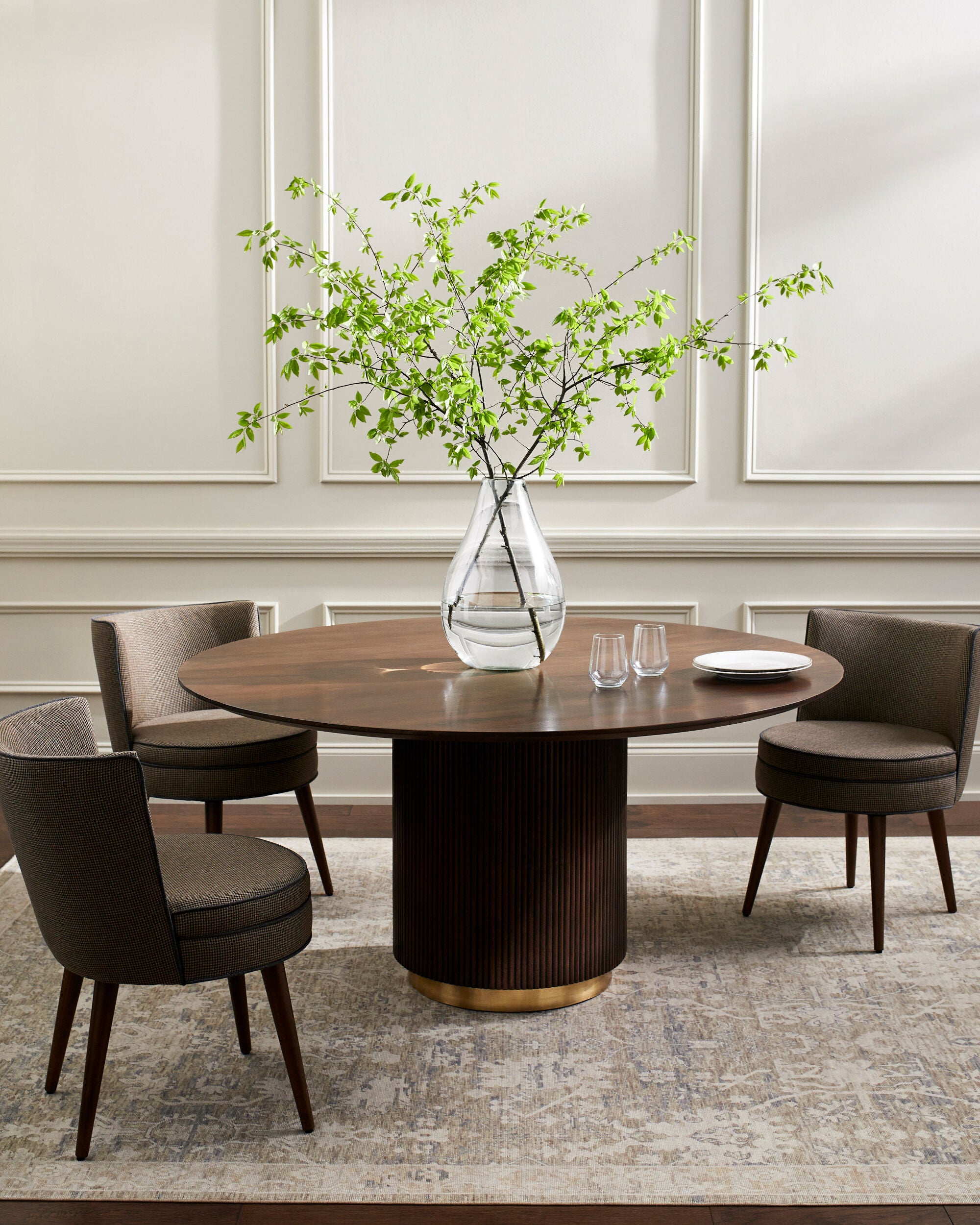 Nestor Dining Table FURNITURE - dining table Surya