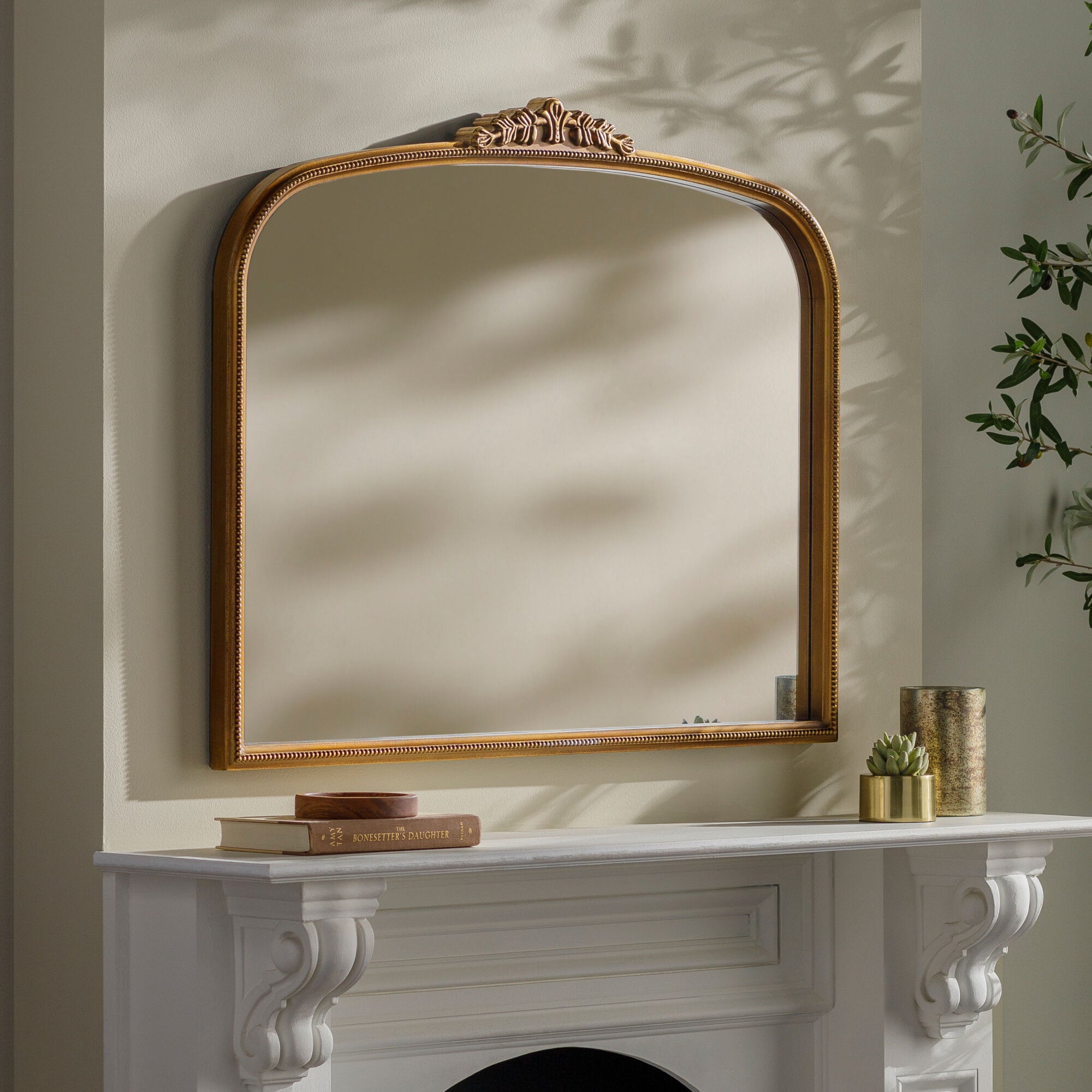 Arrendale Mantel Mirror MIRROR - Mantel Mirror Surya