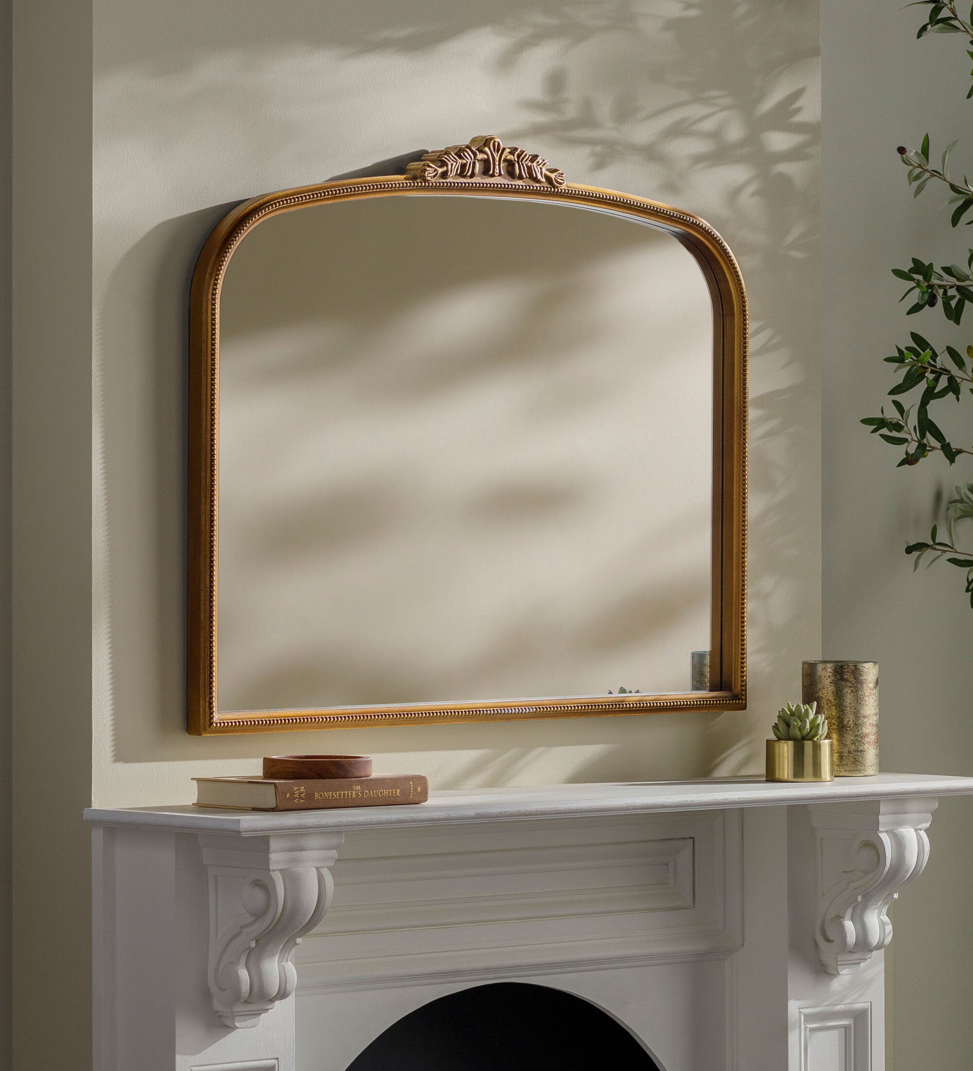 Ardennes Mantel Mirror MIRROR - Mantel Mirror Surya