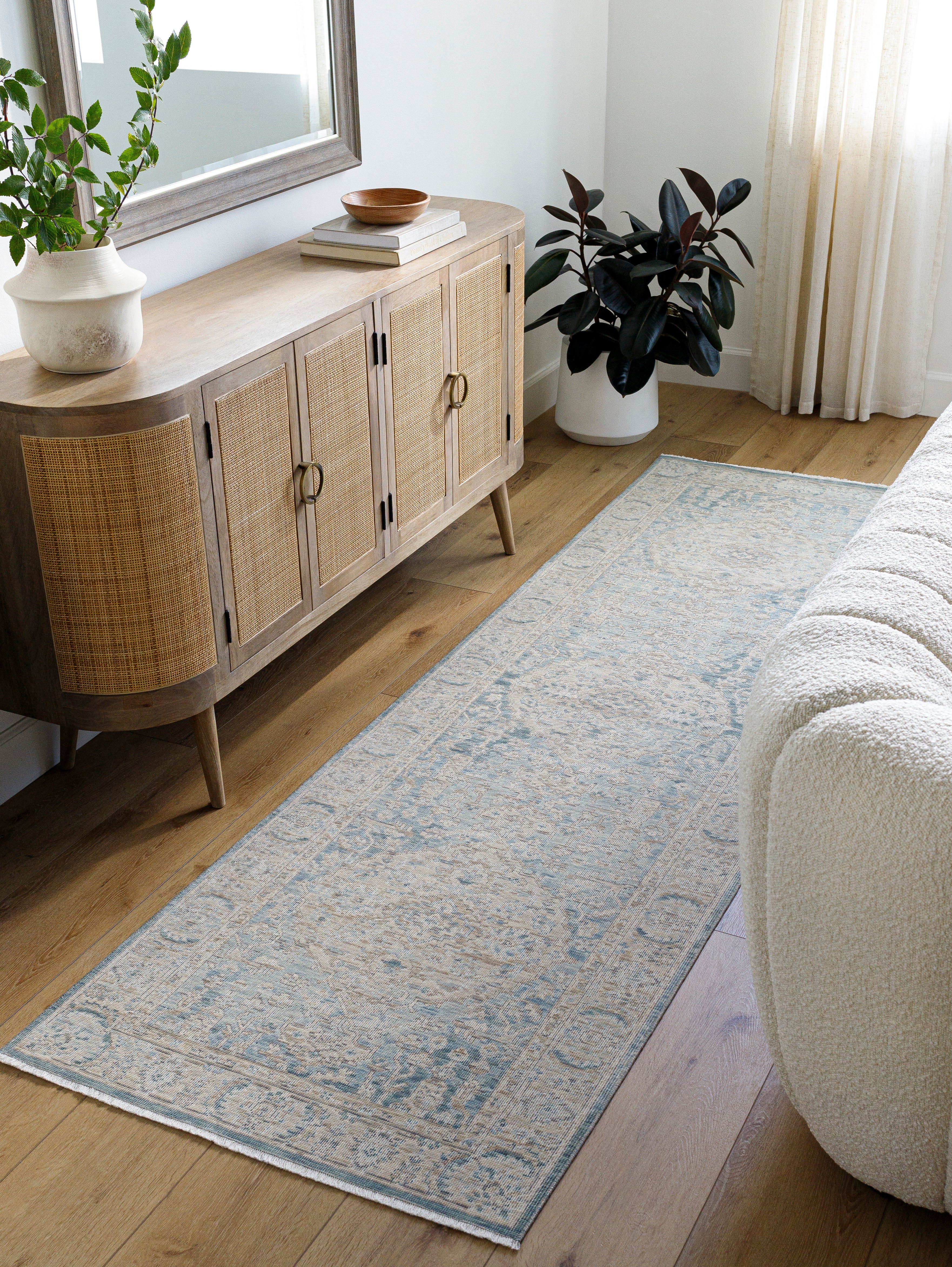 Once Upon a Time Sky / Ivory Rug RUGS - wool Surya