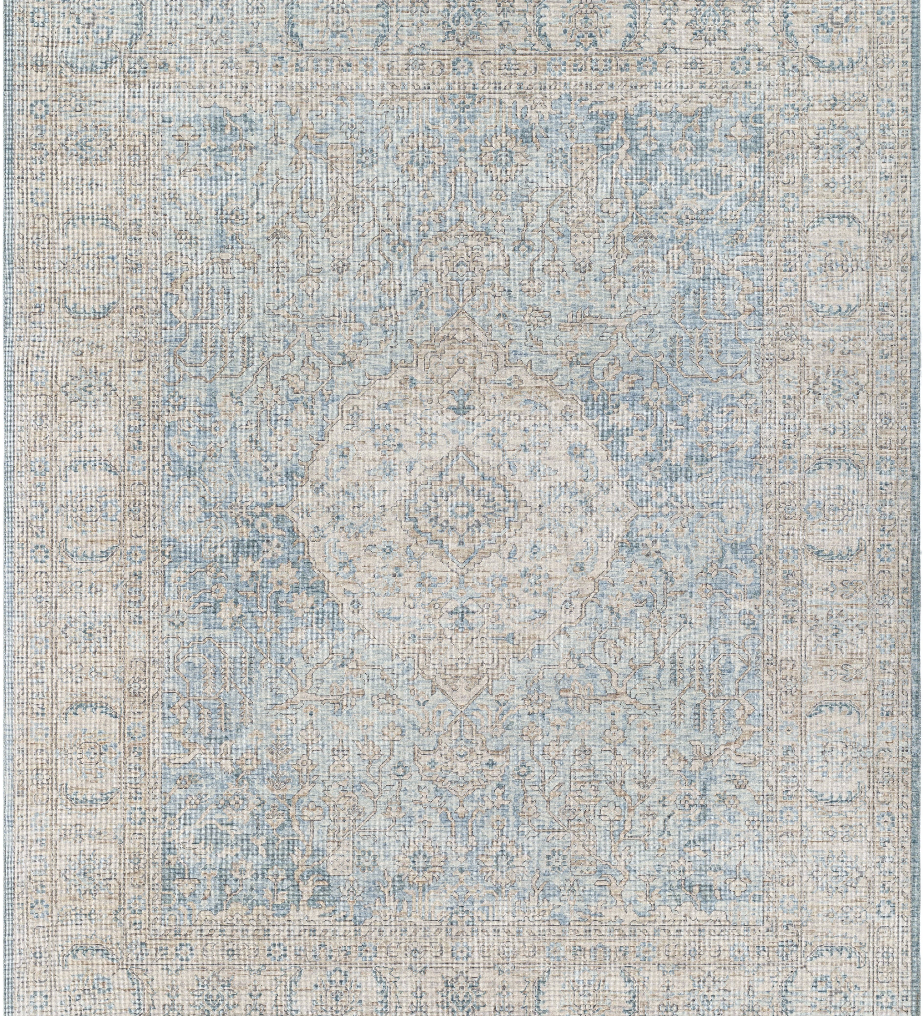 Once Upon a Time Sky / Ivory Rug RUGS - wool Surya