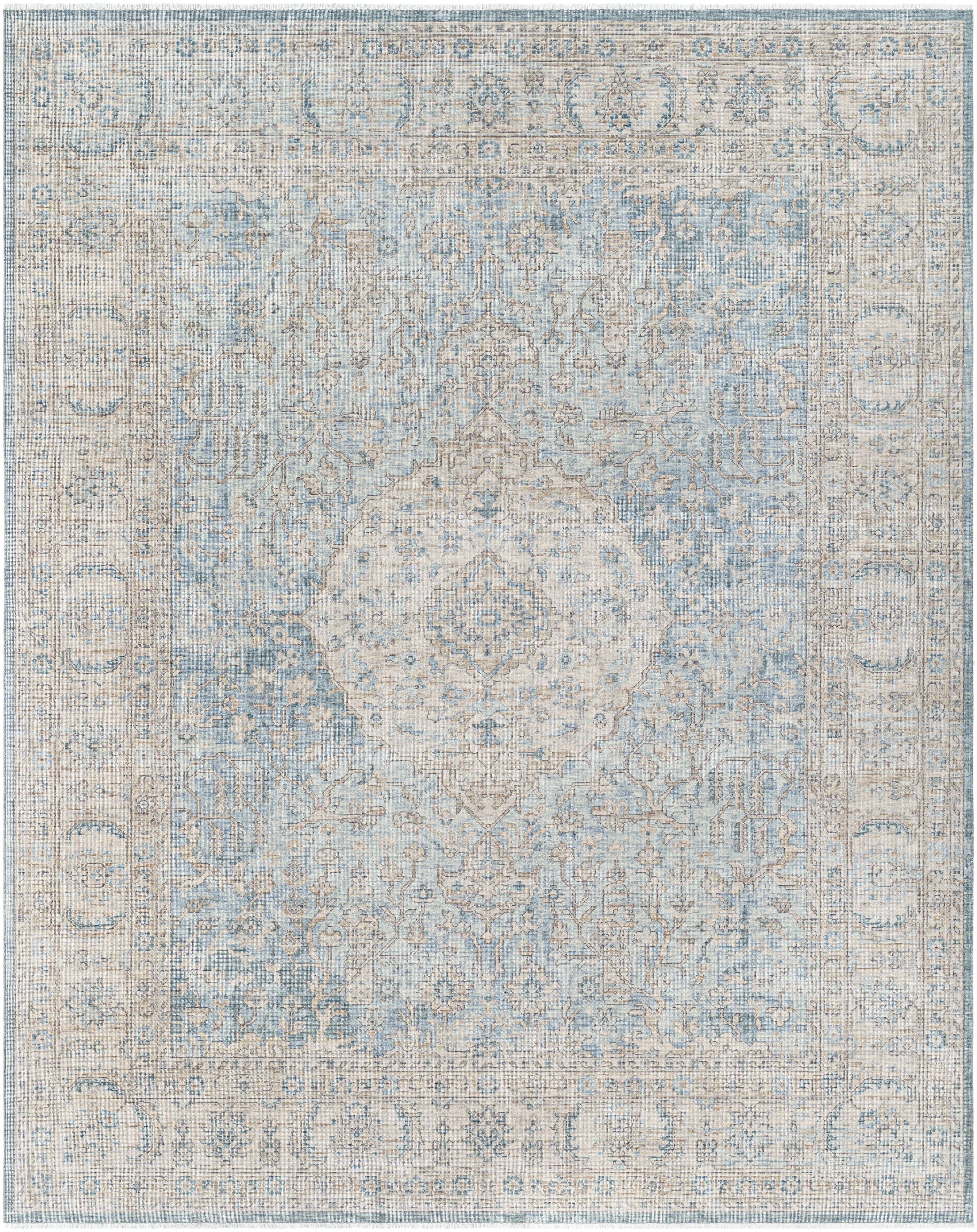 Once Upon a Time Sky / Ivory Rug RUGS - wool Surya
