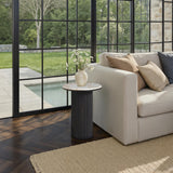 Alviano Breccia Marble Side Table FURNITURE - side table Renwil