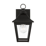 Galena Extra Small Wall Lantern LIGHTING - outdoor fixture Visual Comfort Textured Black