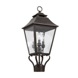 Galena Small Post Lantern LIGHTING - outdoor fixture Visual Comfort Sable