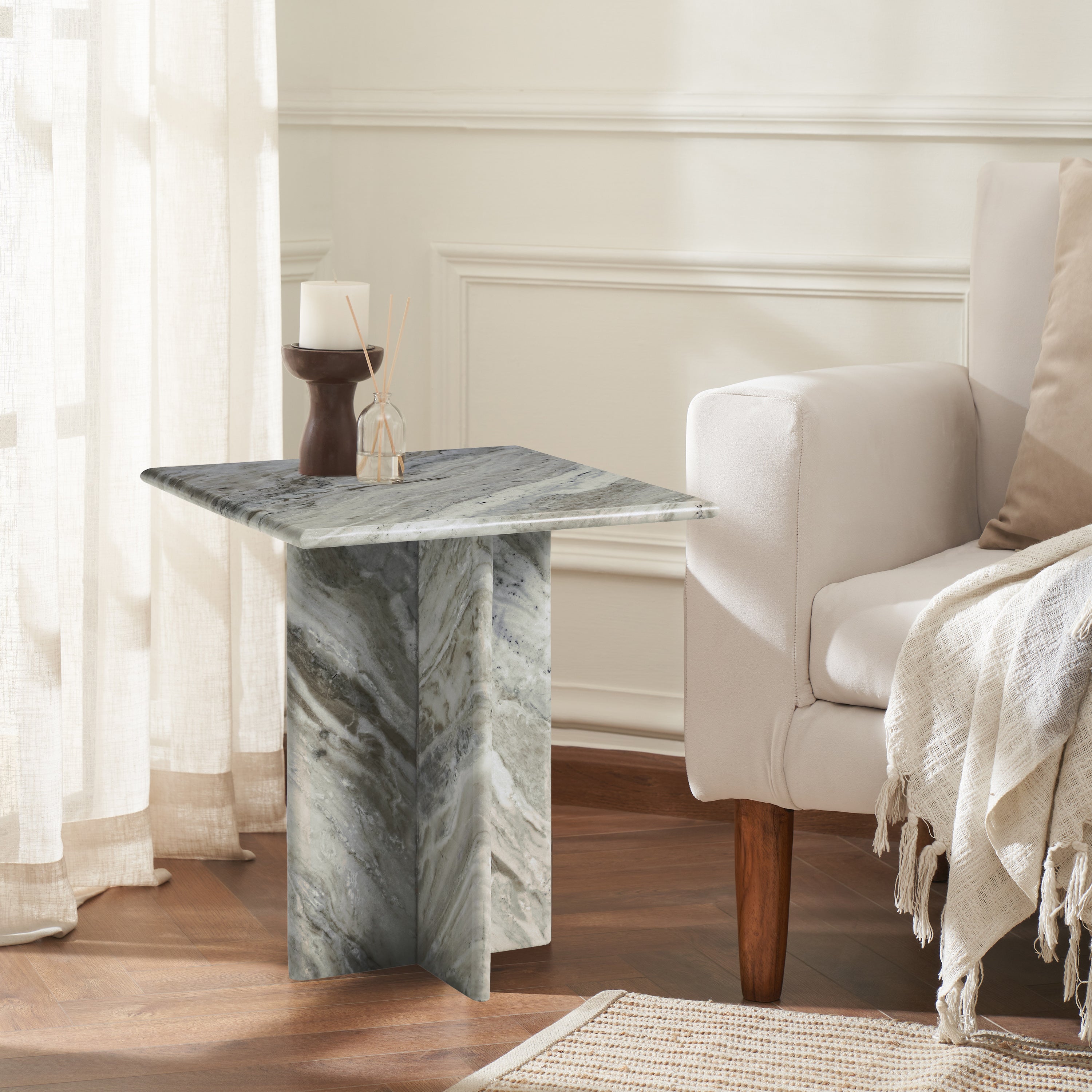 Graydon Side Table FURNITURE - end table Renwil