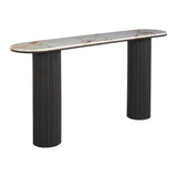 Alviano Breccia Marble Console Table FURNITURE - console table Renwil