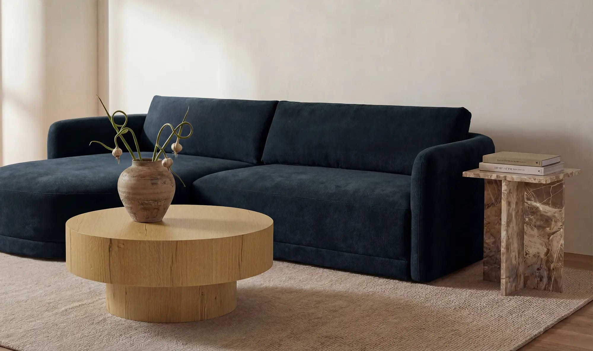 Blane Accent Table 5 - b - FURNITURE - accent table - stone Moe's Furniture