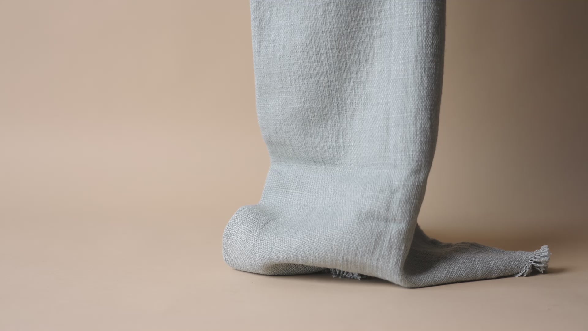 Textured Linen Bed Blanket blanket Indaba