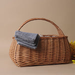 Classic Willow Picnic Basket picnic basket Bacon Basketware (Faire)
