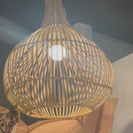FLOOR MODEL - Lennie Pendant Light / Natural LIGHTING - pendant Style in Form